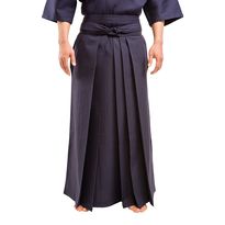 H-1-26 Polyester Rayon Kendo Hakama - Front