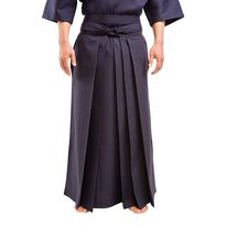 H-1-26 Polyester Rayon Kendo Hakama - Front