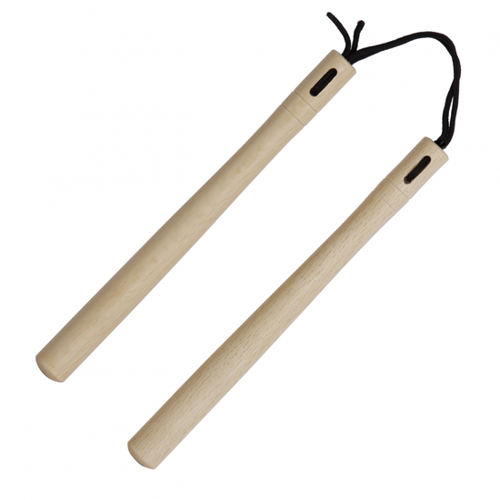 Rope Connected Round Nunchaku For Karate, Kobudo and Koryu