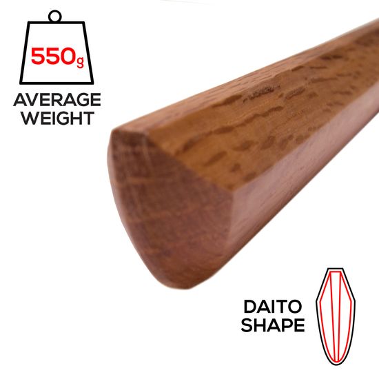 Natural Oak Kanasuji Daito - Weight