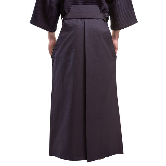 Indigo Dyed 8800 Kendo Hakama - Back