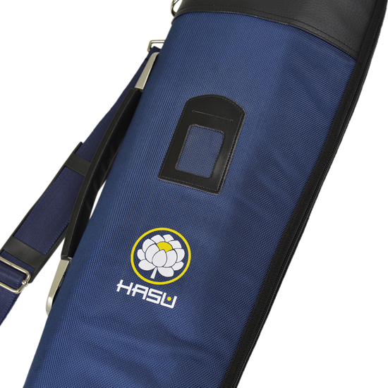 Double Sword Bag - Blue: Body Closeup