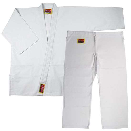 Zen Cotton Aikidogi - Flat Overview