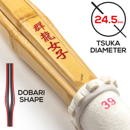 Gunryu Ladies Dobari 39 Shinai Shape