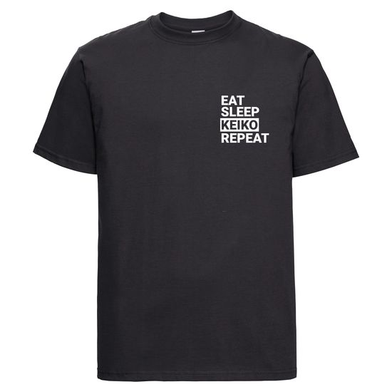 Black T-Shirt - Keiko - Front