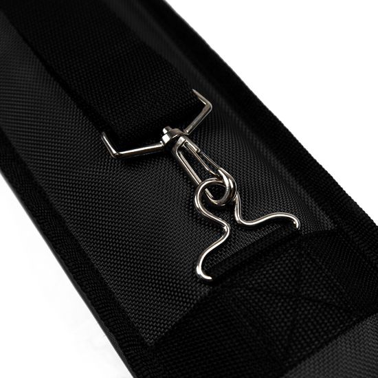 Shinai Bag - Buckle Style - Black - Close