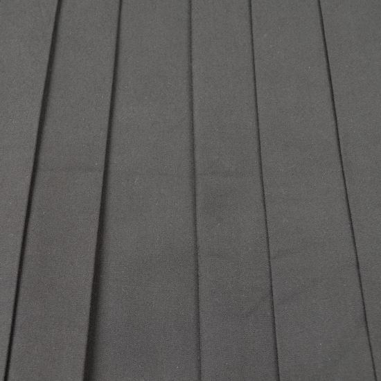 Black Tetron Aikido Hakama - Hakama Pleats