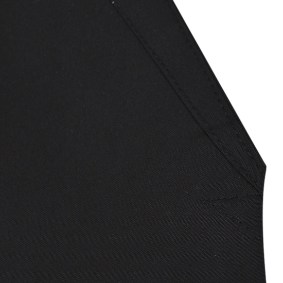 Black Tetron Aikido Hakama - Side Vent Reinforcement