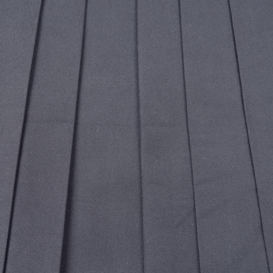 Blue Tetron Aikido Hakama - Hakama Pleats