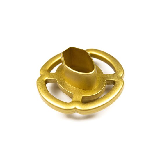 Hana Shape Tsuba - Gold