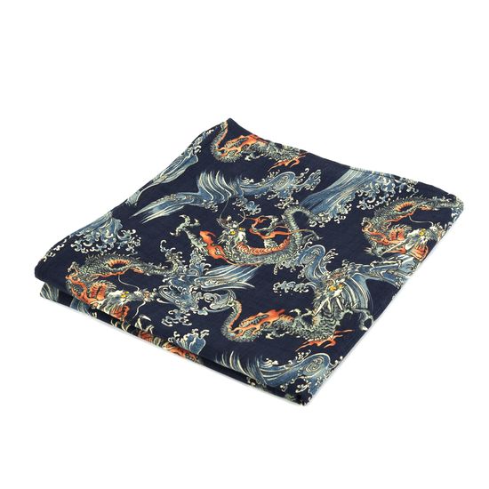 Dragon Furoshiki - Ao