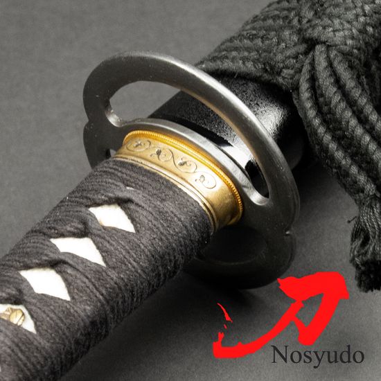 Nosyudo Tokujo Iaito - Tsuru Kusa Tsuba