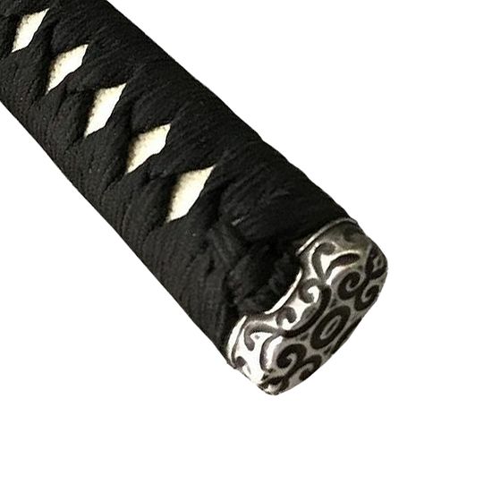 Custom Minosaka Iaito - Hon Koshirae Kashira Detail