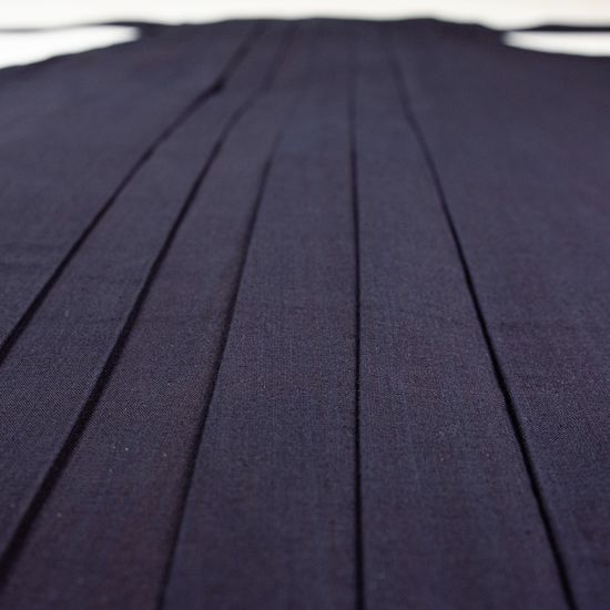 Miyabi Lightweight Indigo Dyed Hakama - Pleats