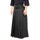 Wide Maehaba Tetron Hakama - Black - Side