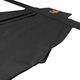 Wide Maehaba Tetron Hakama - Black - Detail