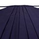 Wide Maehaba Tetron Hakama - Navy - Pleats