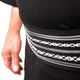 Deluxe Kuro Iaido Obi - Close