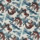 Dragon Furoshiki Pattern - Cha
