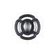 Hana Shape Tsuba - Black - Overview