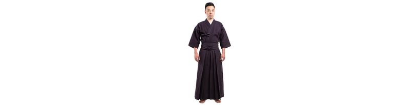 Deluxe Kendogi Hakama Set - Model Front