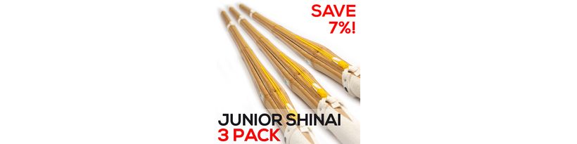 Tendo Junior Shinai - Discounted 3 Pack