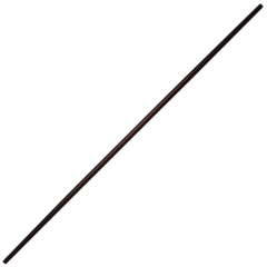 Tapered Brown Oak Bo - 182cm