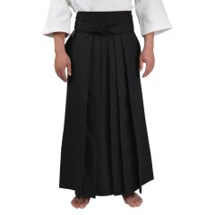 Junior Hakama - Black Polyester Rayon