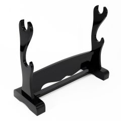 Deluxe Double Sword Stand - Black