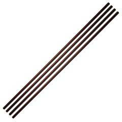 Brown Stained Oak Bo - Pack of 4