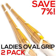 Ladies Oval Grip Shinai - Discounted 2 Pack