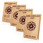Wooden Award Plaque Set