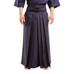 Junior Hakama - Navy Blue Polyester Rayon