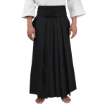 Aikido Hakama - Black Tetron